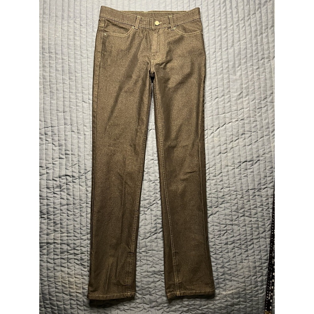 McDonalds Employee Uniform Pants Men's Size 30 X 33 Black Work 70% Cotton